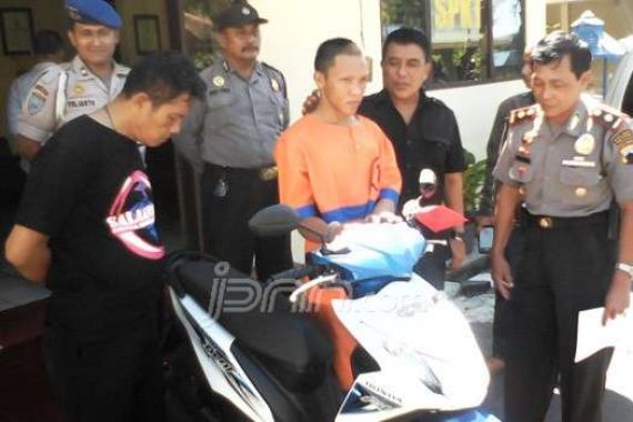 Nih Wajah Pencuri Motor Amatir, Selang Empat Jam Beraksi sudah Dibekuk Polisi - JPNN.COM