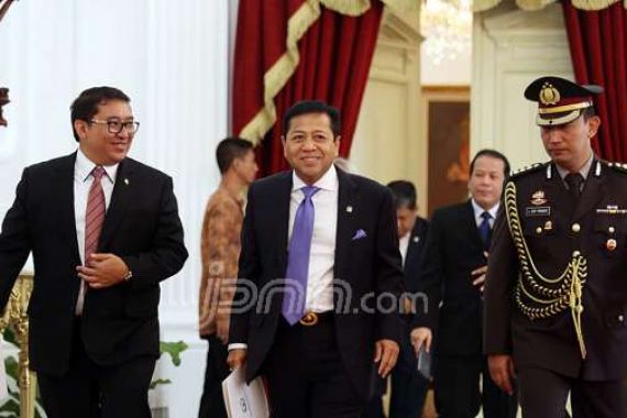 Jokowi - Fadli Zon Berbisik di Istana, Soal Reshuffle? - JPNN.COM