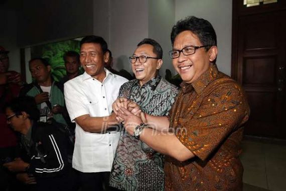 Tertutup! Mega, Wiranto dan Zulkifli Rapat di Teuku Umar - JPNN.COM