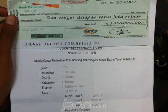 Temukan Cek Rp 2,5 Miliar, Pria Ini Malah Lapor Polisi - JPNN.COM