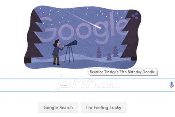 Google Memperingati Hari Lahir Beatrice Tinsley...Siapa kah Dia? - JPNN.COM