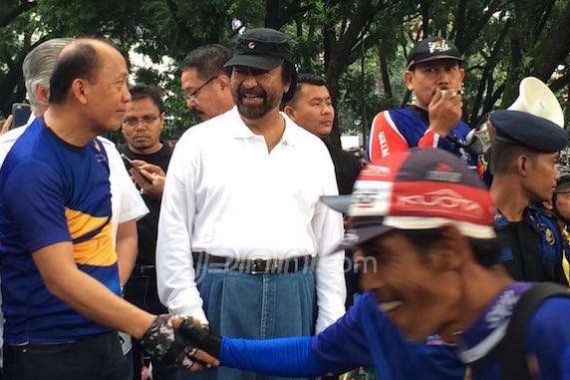 Jelang Pimpin NasDem Jabar, Eks Wasekjen PD Gelar Gowes Bareng - JPNN.COM