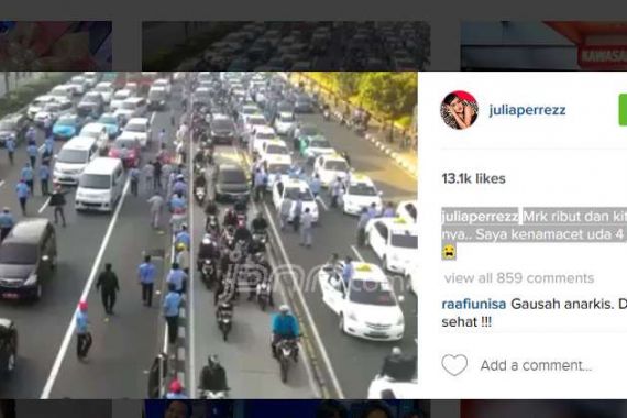 Demo Taksi, Jupe: Mereka Ribut Kita Kena Getahnya - JPNN.COM