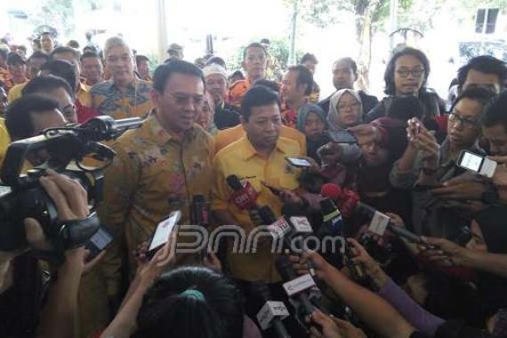 Hadir di Musda Golkar, Ahok: Saya Mantap-mantap Saja - JPNN.COM