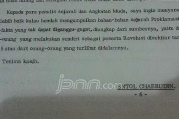 Kisah Seputar Proklamasi yang Selama ini Disembunyikan - JPNN.COM