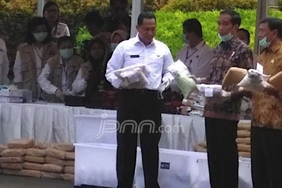 Presiden Jokowi Sentil Pak Buwas - JPNN.COM