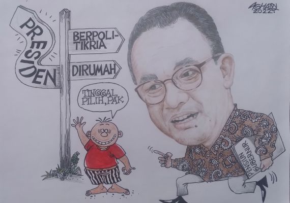 Gubernur DKI Pensiun. Karikatur oleh Ashady/JPNN.com - JPNN.com
