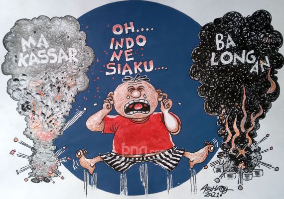 Oh, Indonesiaku. Karikatur oleh Ashady/JPNN.com - JPNN.com