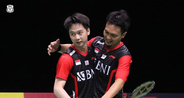 Thomas Cup 2022: Beringas! Ahsan/Kevin Lumpuhkan Juara Dunia 2021 - JPNN.com