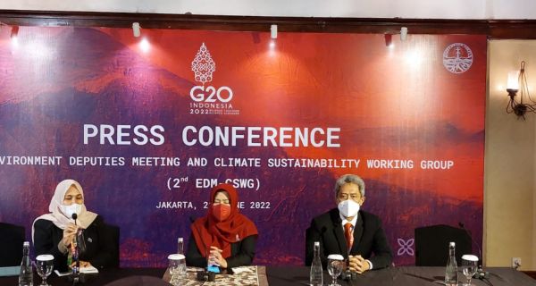 Pertemuan Kedua EDM CSWG G20, KLHK Bahas Adaptasi Iklim Hingga Emisi GRK - JPNN.com