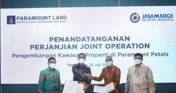 Paramount Land Berkolaborasi dengan Jasamarga Kembangkan Kawasan Paramount Petals - JPNN.com