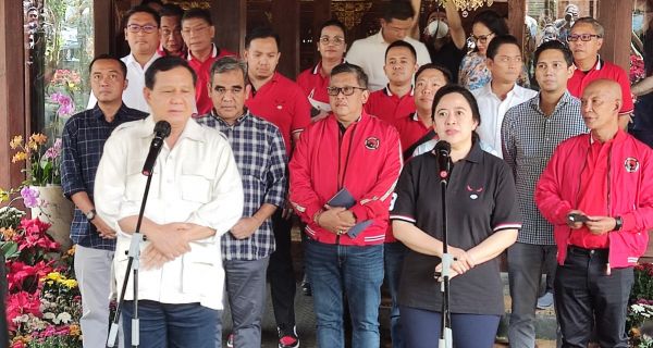 Prabowo Jawab Soal Duet Saat Pilpres 2024, Puan Tersenyum  - JPNN.com