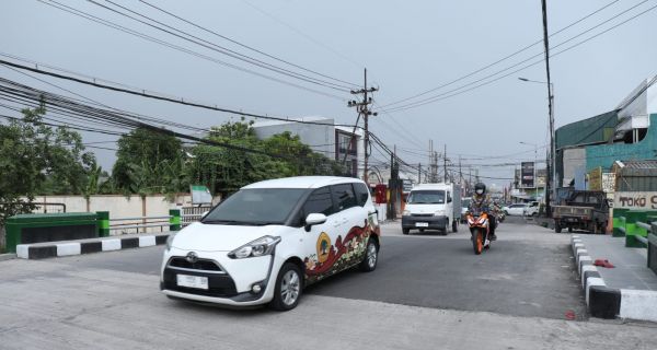 Rampung Lebih Cepat, Jembatan Kali Cantel Sidoarjo Sudah Dibuka Kembali - JPNN.com