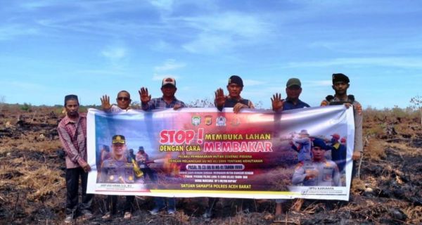 Kapolres Aceh Barat: Pembakar Lahan Terancam Hukuman 15 Tahun Penjara - JPNN.com