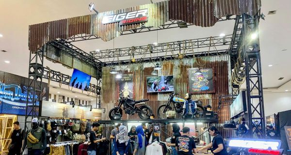 Hadir di Kustomfest 2023, Eiger Hadirkan Berbagai Produk Riding - JPNN.com