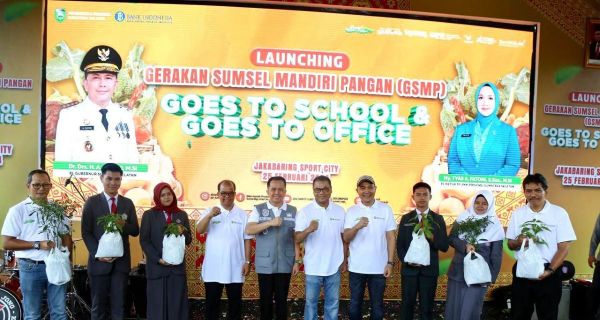 Kendalikan Inflasi, Pj Gubernur Fatoni Meluncurkan GSMP Goes to School and Office - JPNN.com