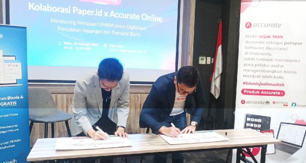 Kolaborasi Paper.id dan Accurate Indonesia Bantu UMKM Berbisnis Lebih Efisien - JPNN.com