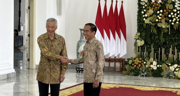 Menjelang Lengser, PM Singapura Temui Presiden Jokowi di Istana Bogor - JPNN.com