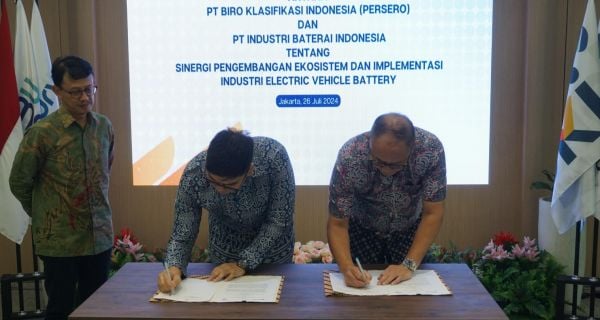 Dukung Industri Kendaraan Listrik di Indonesia, BKI & IBC Jalin MoU - JPNN.com