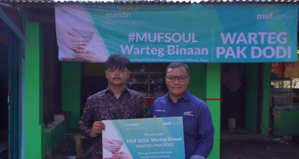 Dukung UMKM, Program CSR MUF Soul Warteg Binaan Diresmikan - JPNN.com