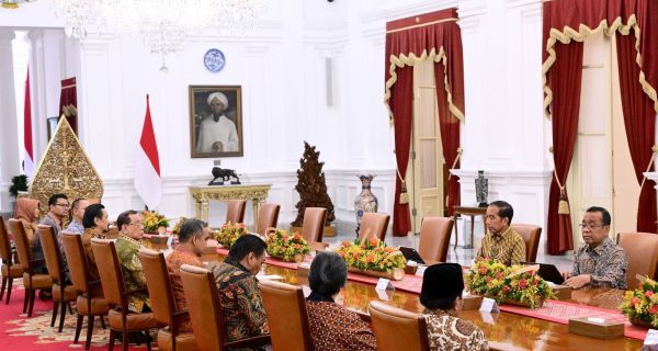 Pimpinan MPR RI Datangi Jokowi ke Istana, Ini yang Dibahas - JPNN.com