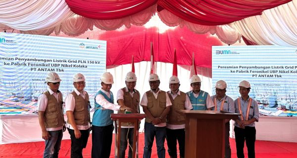 Dorong Hilirisasi Mineral, ANTAM-PLN Pasok Listrik 150 MVA untuk Optimalkan Smelter di Kolaka - JPNN.com