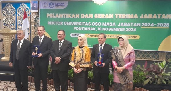 Yarlina Yacoub Gantikan Dede Suratman jadi Rektor UNOSO, Pak OSO Beri Pesan Begini - JPNN.com