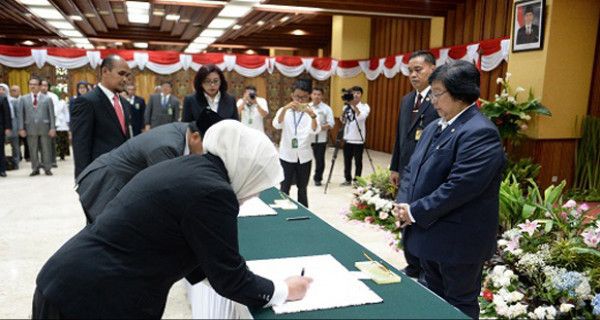 Ini Pesan Menteri Siti Nurbaya saat Lantik 17 Pejabat KLHK - JPNN.com