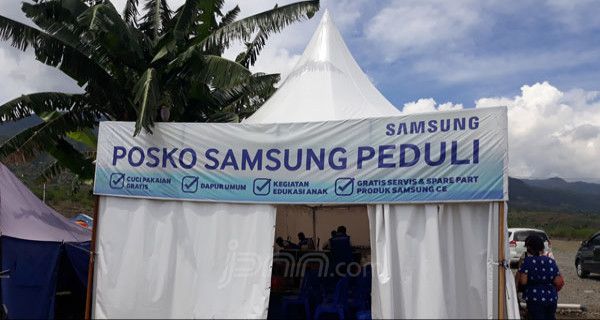 Samsung Beri Servis Gratis Perangkat Elektronik Korban Gempa - JPNN.com