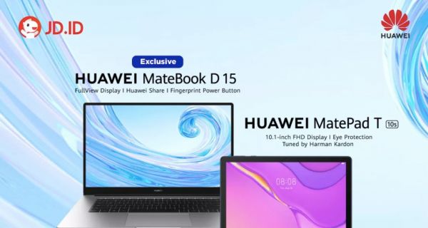 HUAWEI MateBook D15 Hadir di JD.id dengan Harga Spesial - JPNN.com