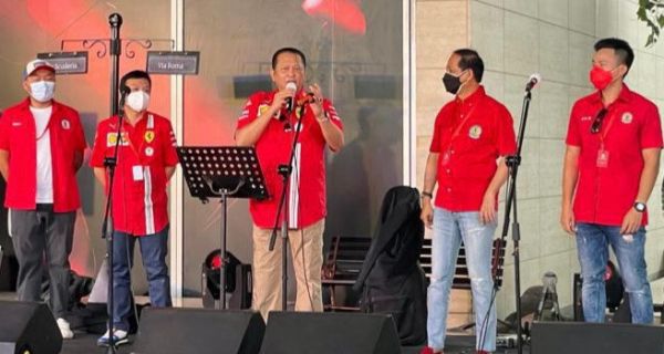 Bamsoet Tanamkan Nilai Kebangsaan kepada Anggota Klub Ferrari - JPNN.com