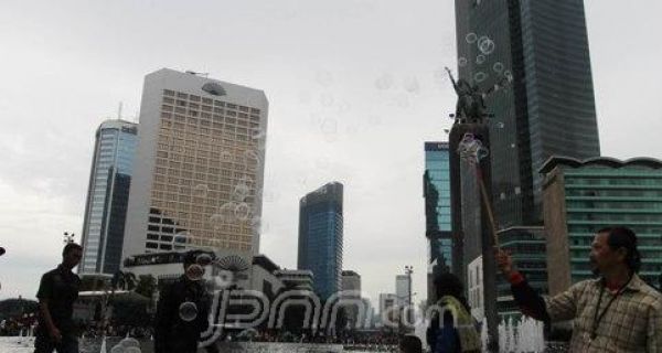 Bundaran HI Mulai Ramai - JPNN.com