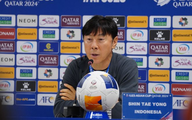 Timnas U-23 Indonesia vs Irak: Shin Tae Yong Semringah Karena Ini - JPNN.com