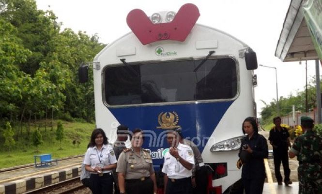 Rail Clinic PT KAI Berikan Layanan Kesehatan di Stasiun Wojo, Purworejo