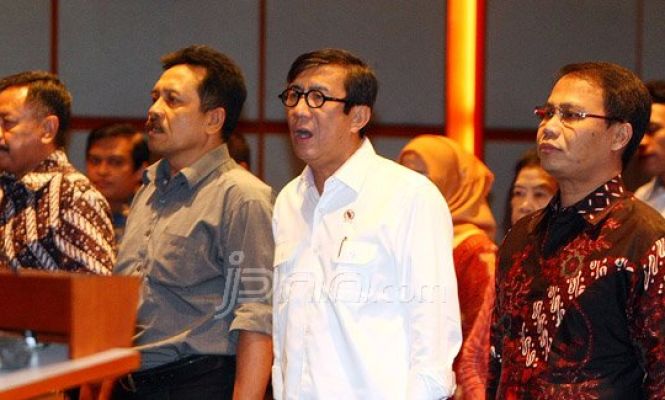 Menteri Hukum dan HAM Yasonna Laoly