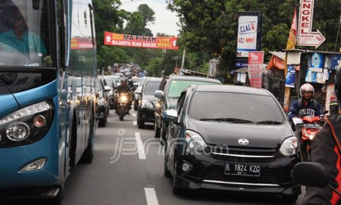 Hingga Kini Jalur Menuju dan Dari Puncak Diberlakukan Sistem Buka Tutup