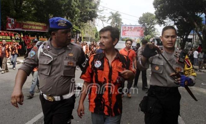 Bawa Sajam dan Sabu, Polisi Amankan Pemuda Pancasila Medan