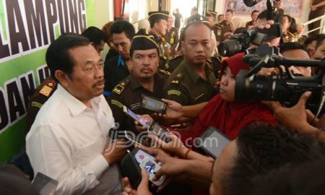 Jaksa Agung HM Prasetyo Sambangi Kejati Lampung