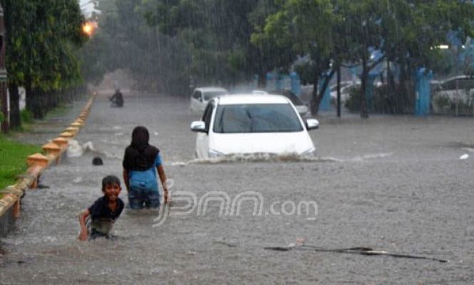 Sudut-sudut kota Cirebon Habis Terendam Banjir