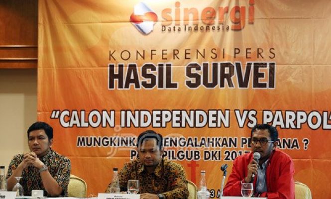 Survei SDI Ahok Calon Pemimpin Paling Jujur dan Tegas