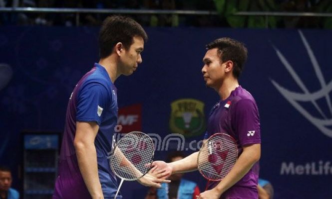 Mohammad Ahsan/Hendra Setiawan Hajar Ganda Putra Hongkong