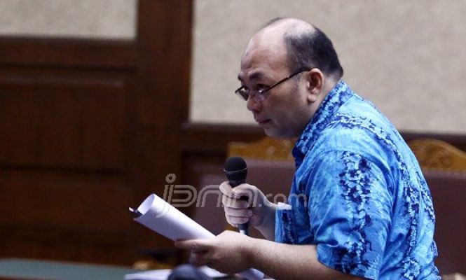 Bacakan Pledoi, Andri Tristianto Mengaku Menyesal