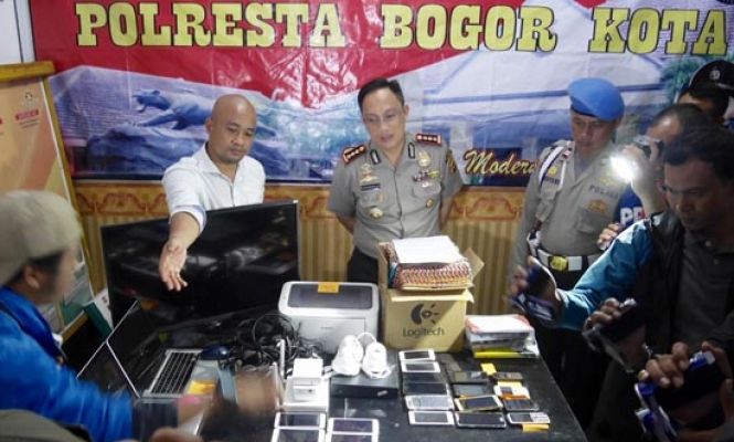 Polresta Bogor Kota Ungkap Kasus Judi Online