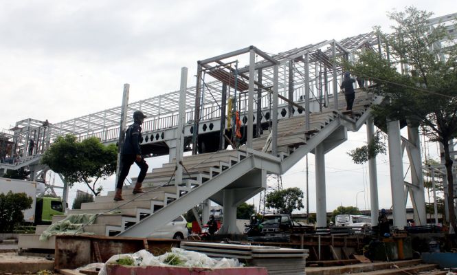 Pembangunan JPO di Kawasan RPTRA