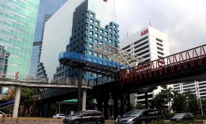 Revitalisasi JPO Sudirman dengan Konsep Pinisi