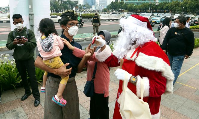Rangkaian Peringatan Natal di Jakarta
