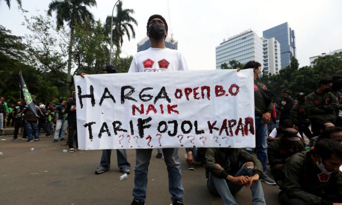 Aksi Ojek Online