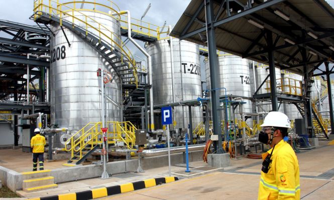 Perluasan Pabrik Lubricant Oil Blending Plant (LOBP) Shell Marunda