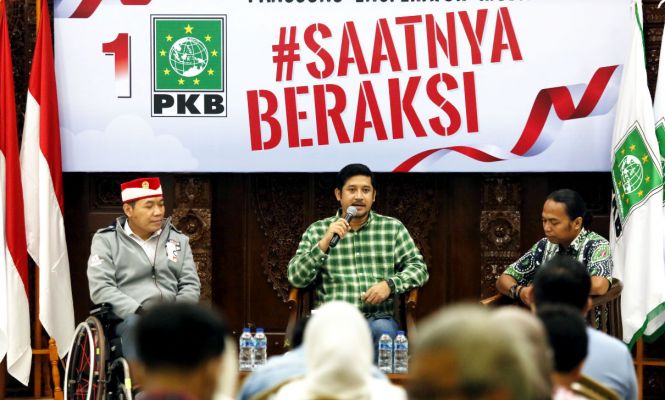 Diskusi soal Difabel di Kantor PKB