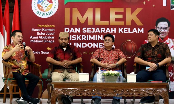 PKB Menggelar Diskusi soal Imlek & Sejarah Kelam Diskriminasi